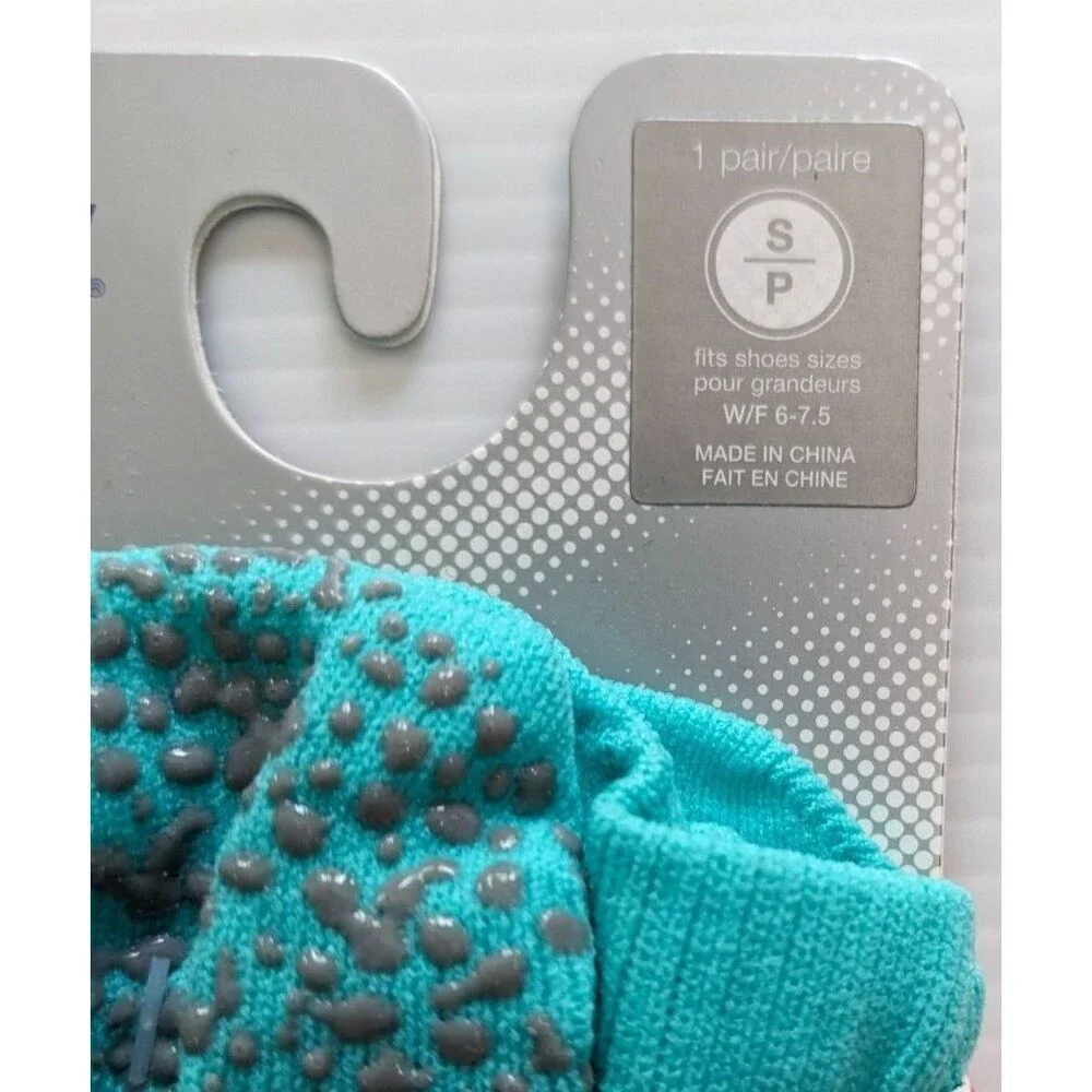 ASICS Studio No-Slip Compression Knee High Socks Women's Green Size S/P